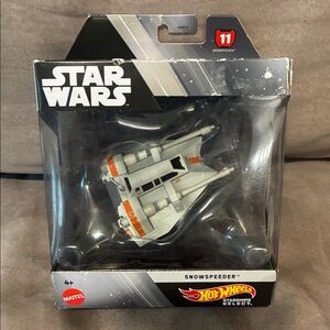 Star Wars Snowspeeder Hot Wheels Starship Collectible